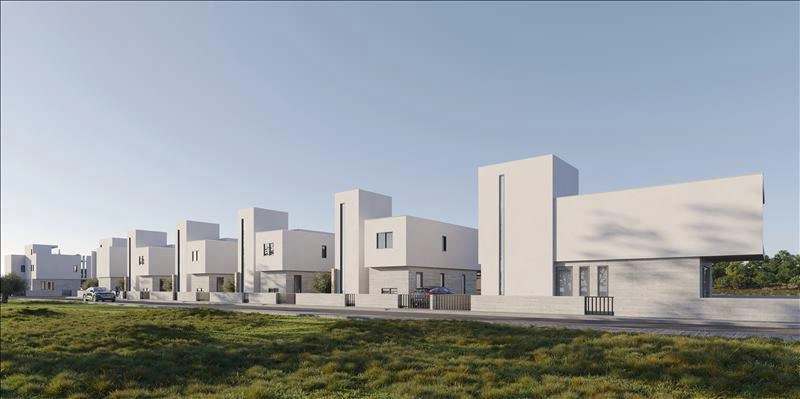 Виллы в новом закрытом комплексе в Пафосе, Кипр