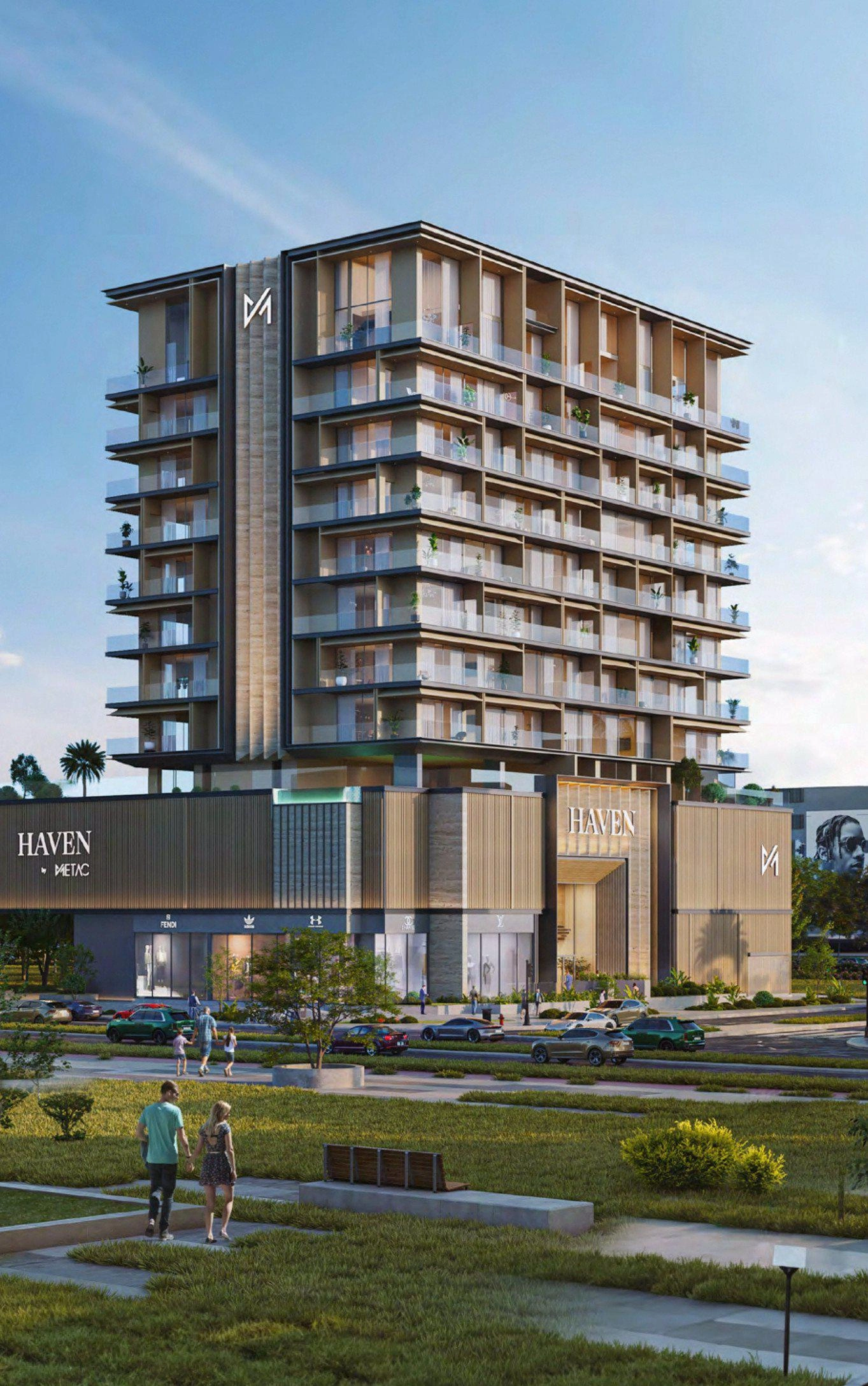 Апартаменты в современном жилом комплексе в Дубае, ОАЭ