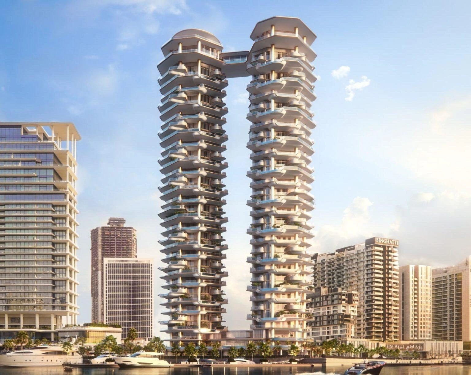 Апартаменты в жилом комплексе в Business Bay, Дубай, ОАЭ