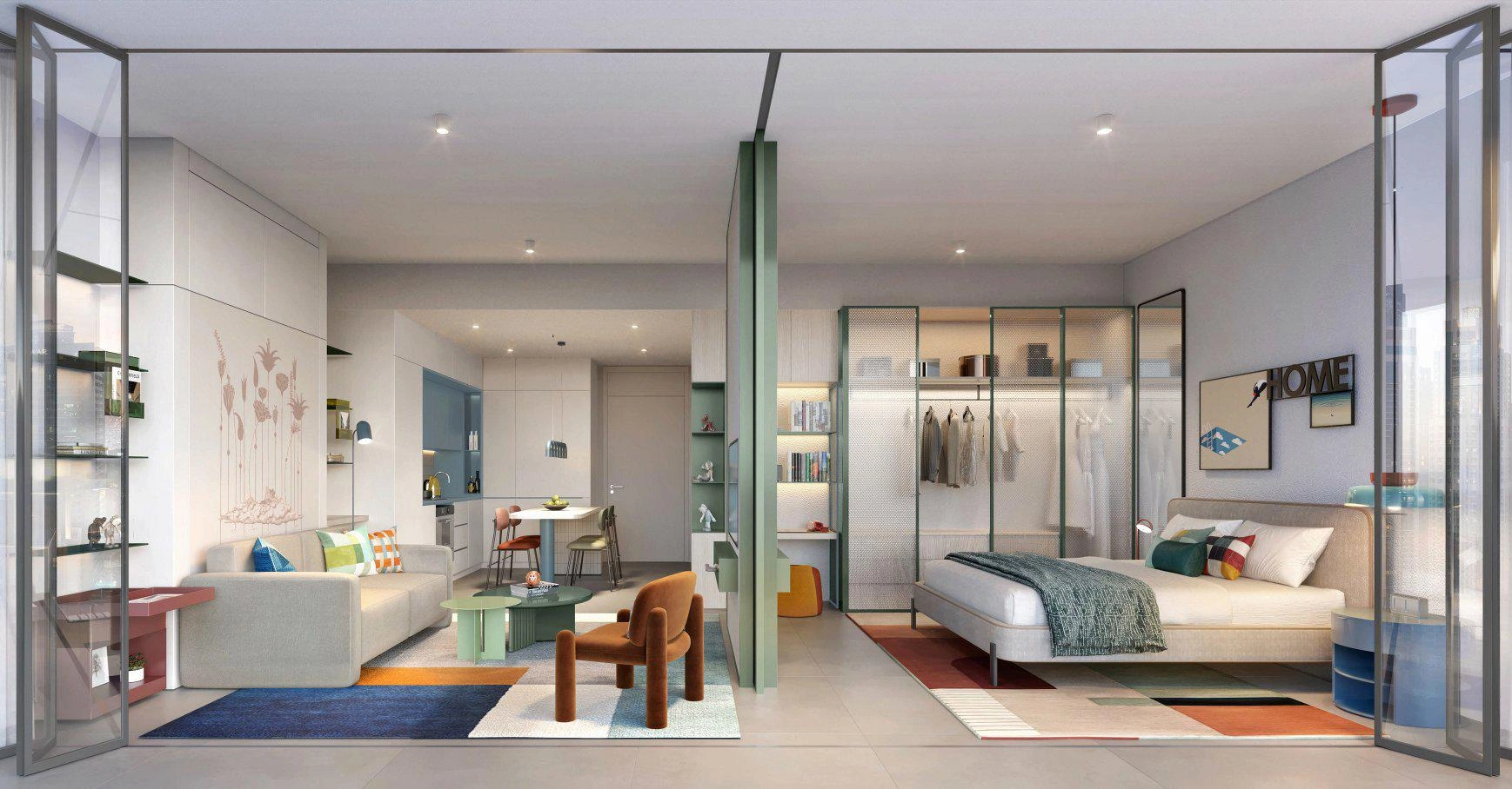 Апартаменты Rove Home Marasi Drive, Объединённые Арабские Эмираты, Дубай