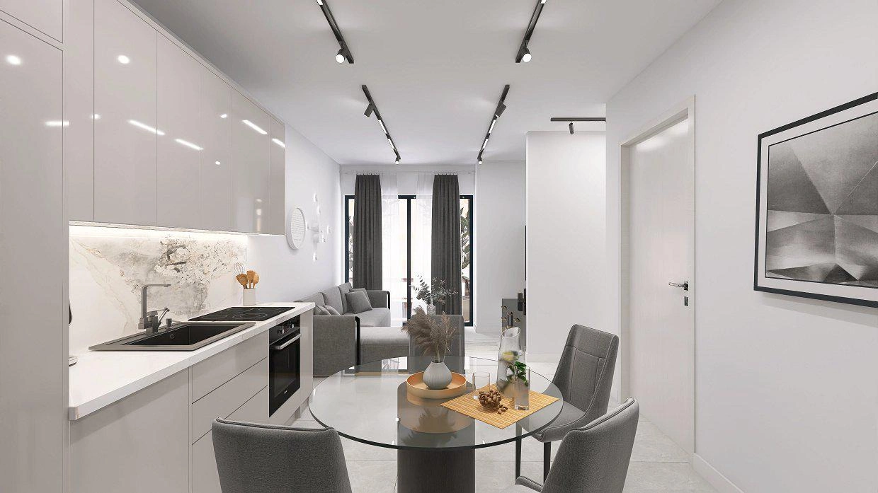 Дуплексы в современном жилом комплексе в Аттике, Греция