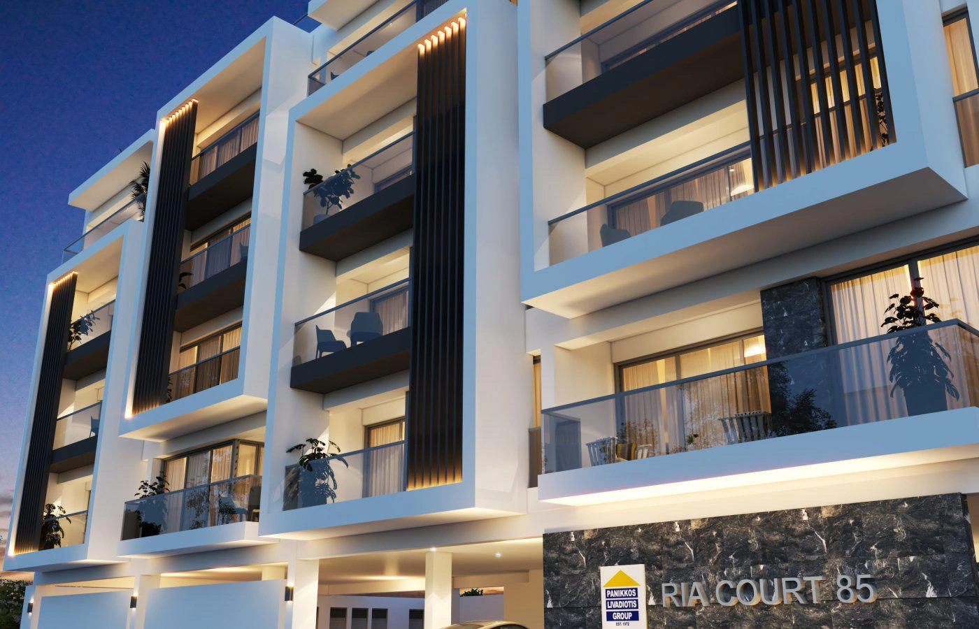 Апартаменты в новом жилом комплексе в Ларнаке, Кипр