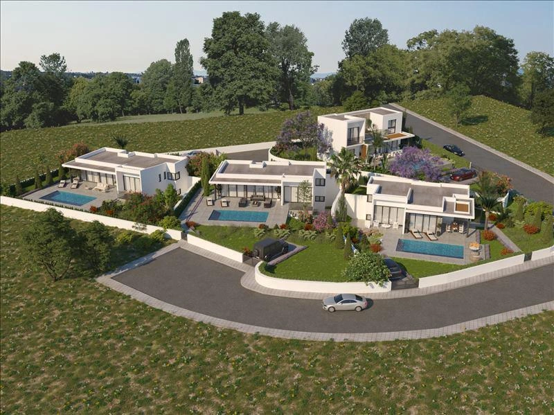 Виллы в жилом комплексе в Пафосе, Кипр