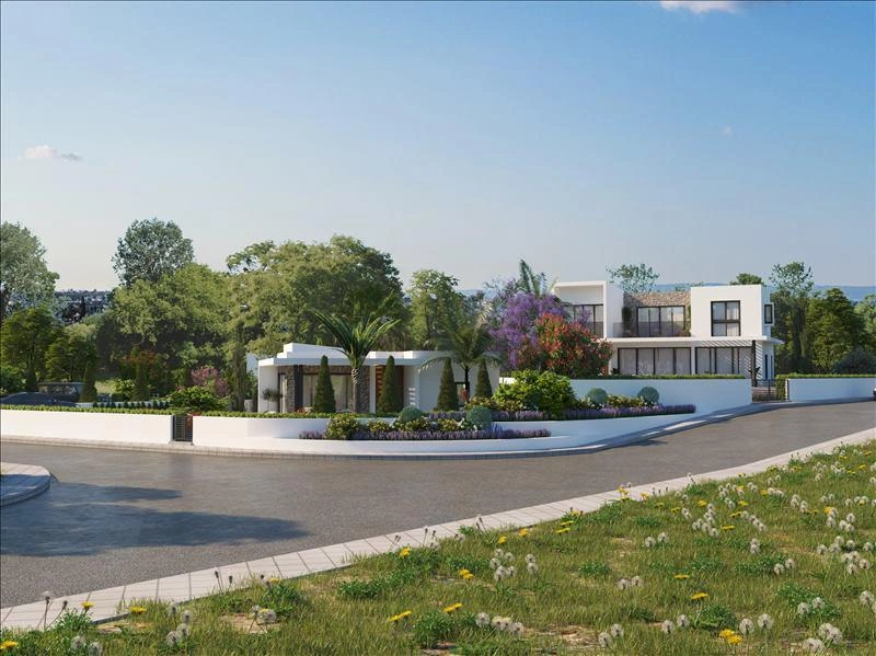 Виллы в жилом комплексе в Пафосе, Кипр