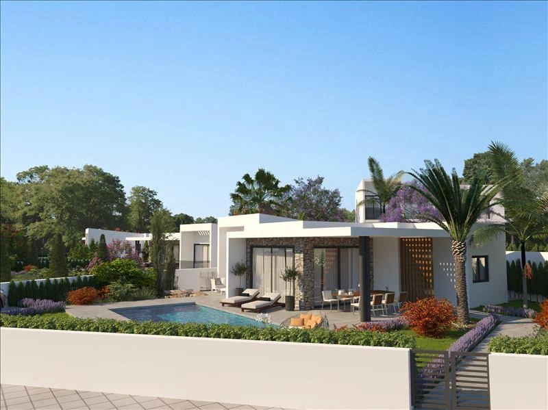 Виллы в жилом комплексе в Пафосе, Кипр