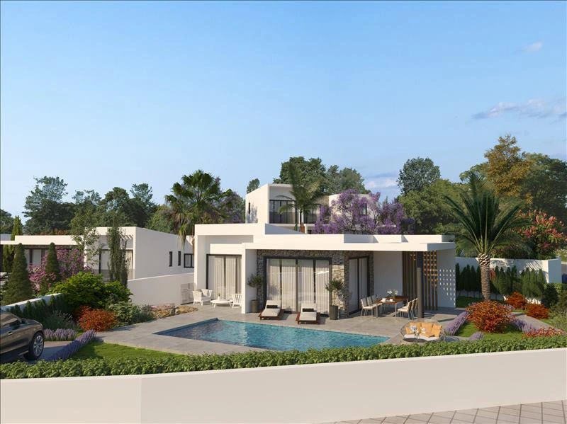 Виллы в жилом комплексе в Пафосе, Кипр