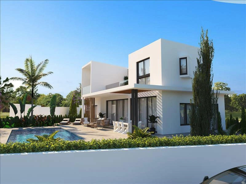 Виллы в жилом комплексе в Пафосе, Кипр