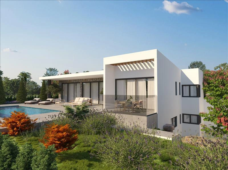 Виллы в жилом комплексе в Пафосе, Кипр