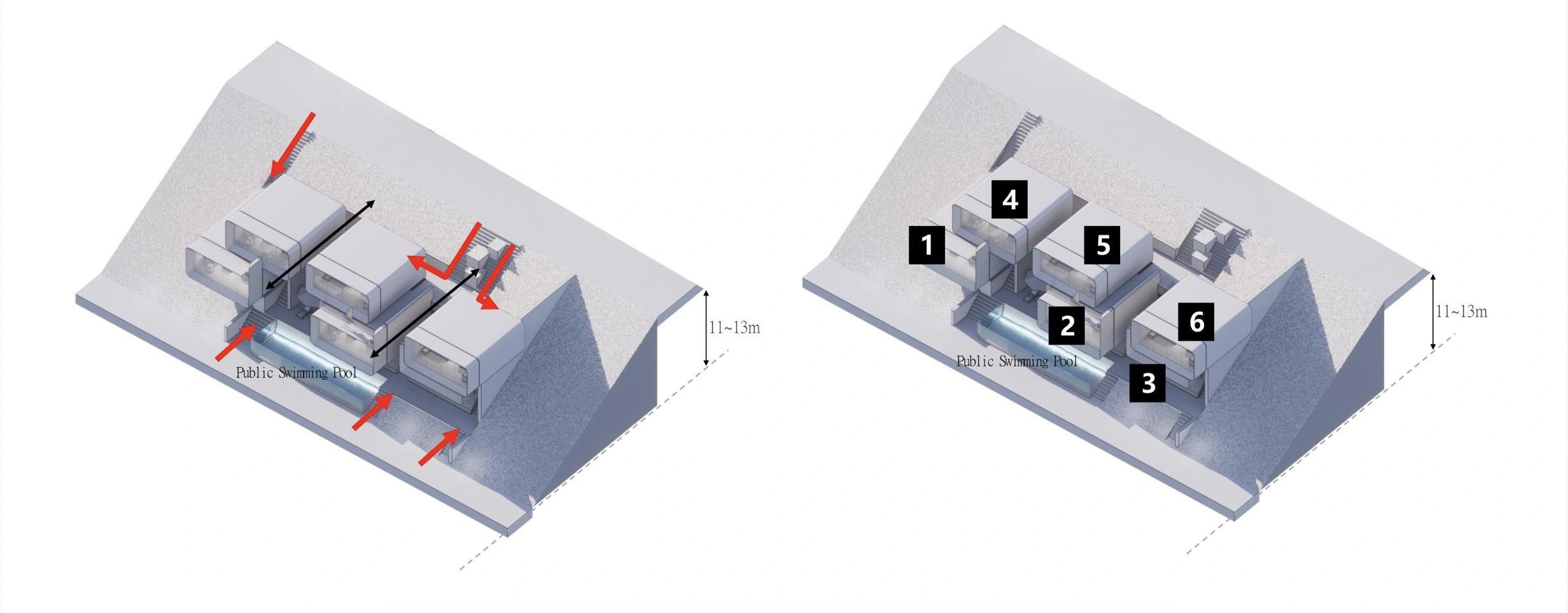 Таунхаусы в жилом комплексе на Пхукете, Таиланд