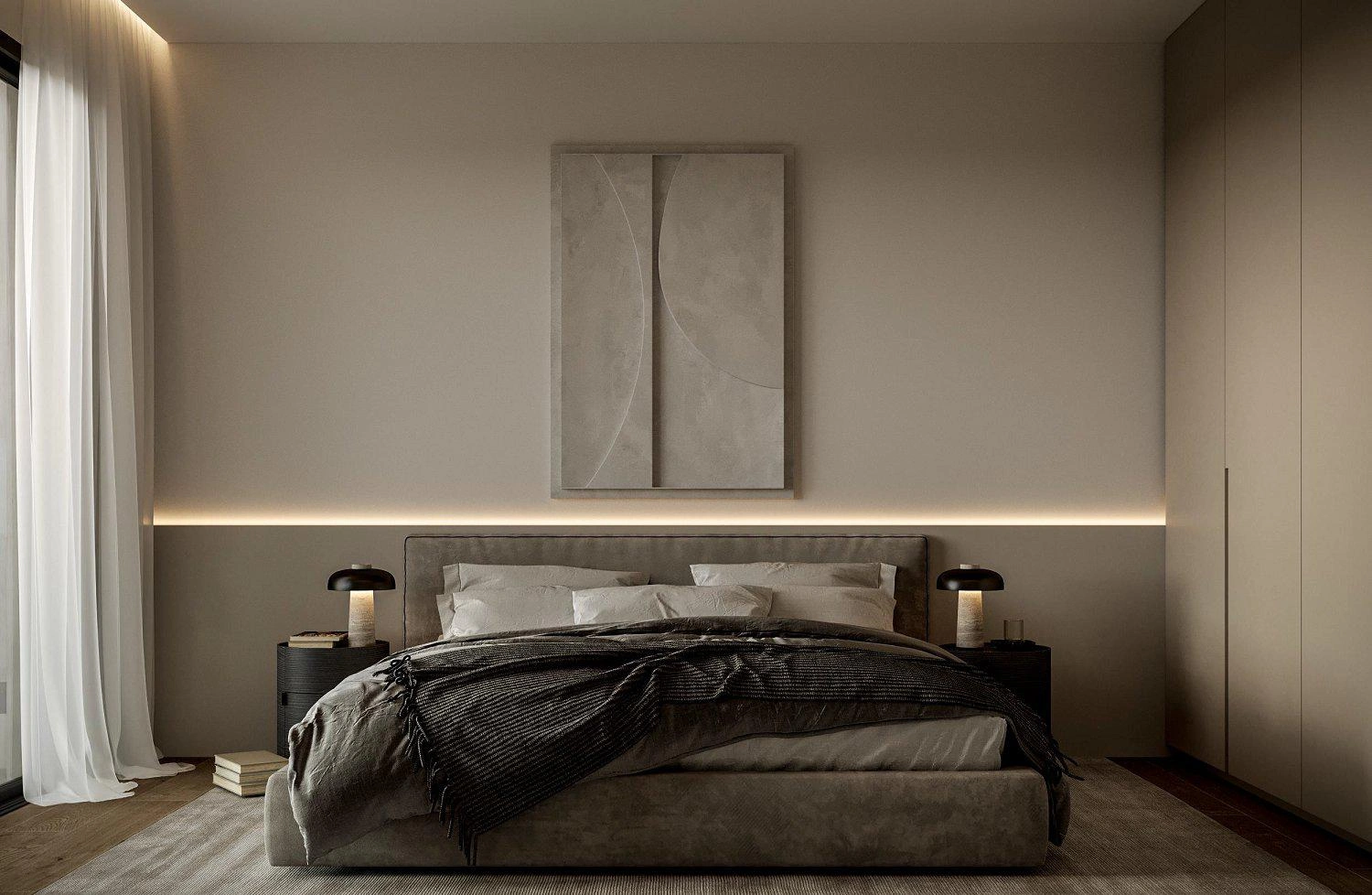 Виллы в жилом комплексе недалеко от пляжа в Ларнаке, Кипр