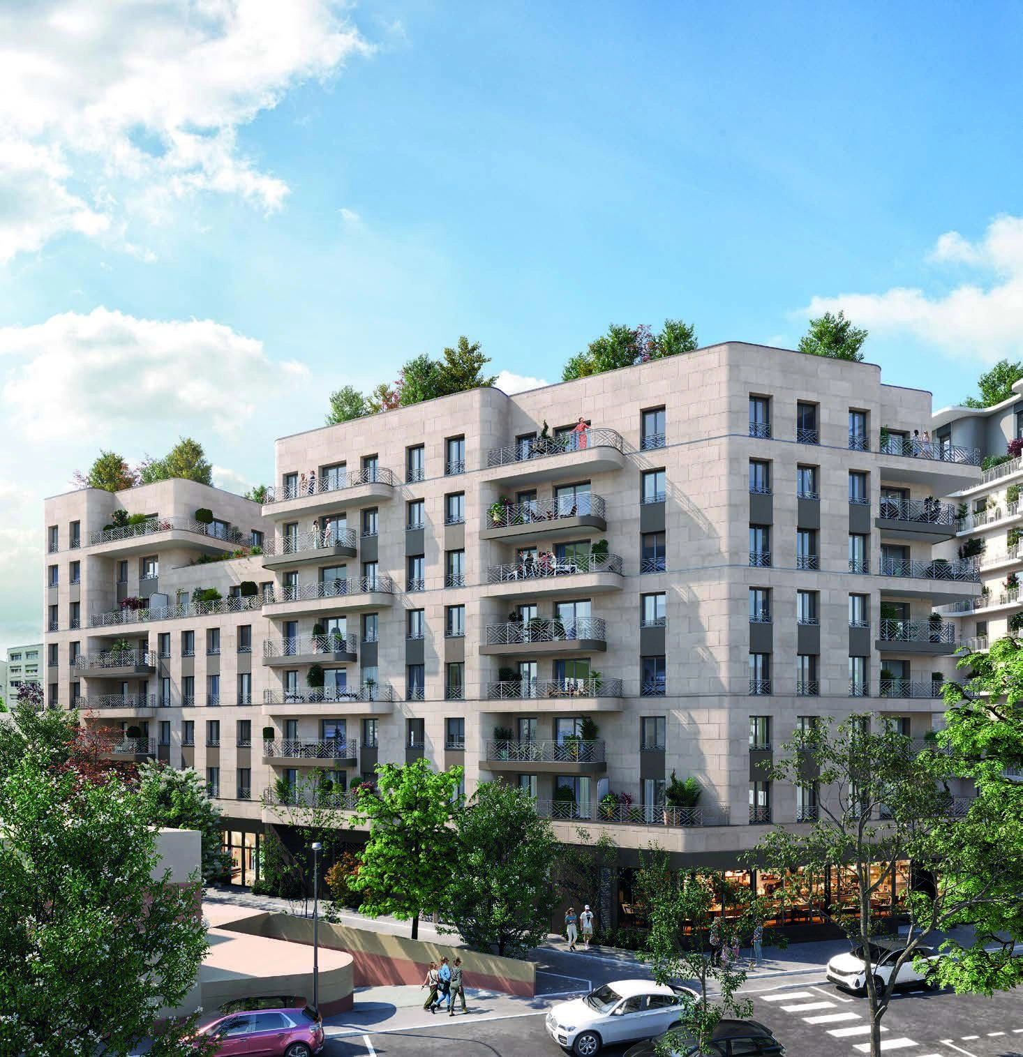 Квартиры в новом жилом комплексе у набережной Сены в Иль-де-Франс, Франция