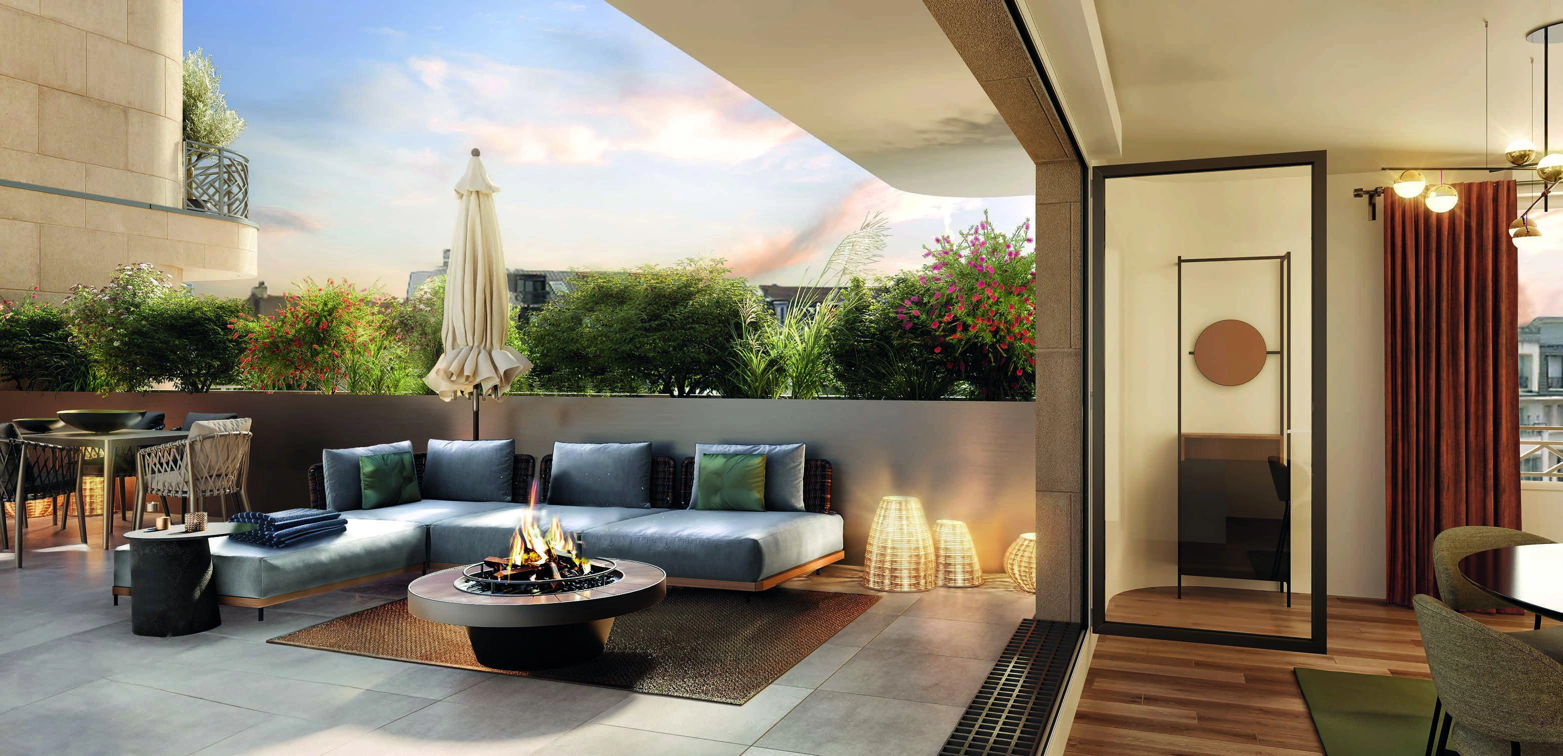 Квартиры в новом жилом комплексе у набережной Сены в Иль-де-Франс, Франция