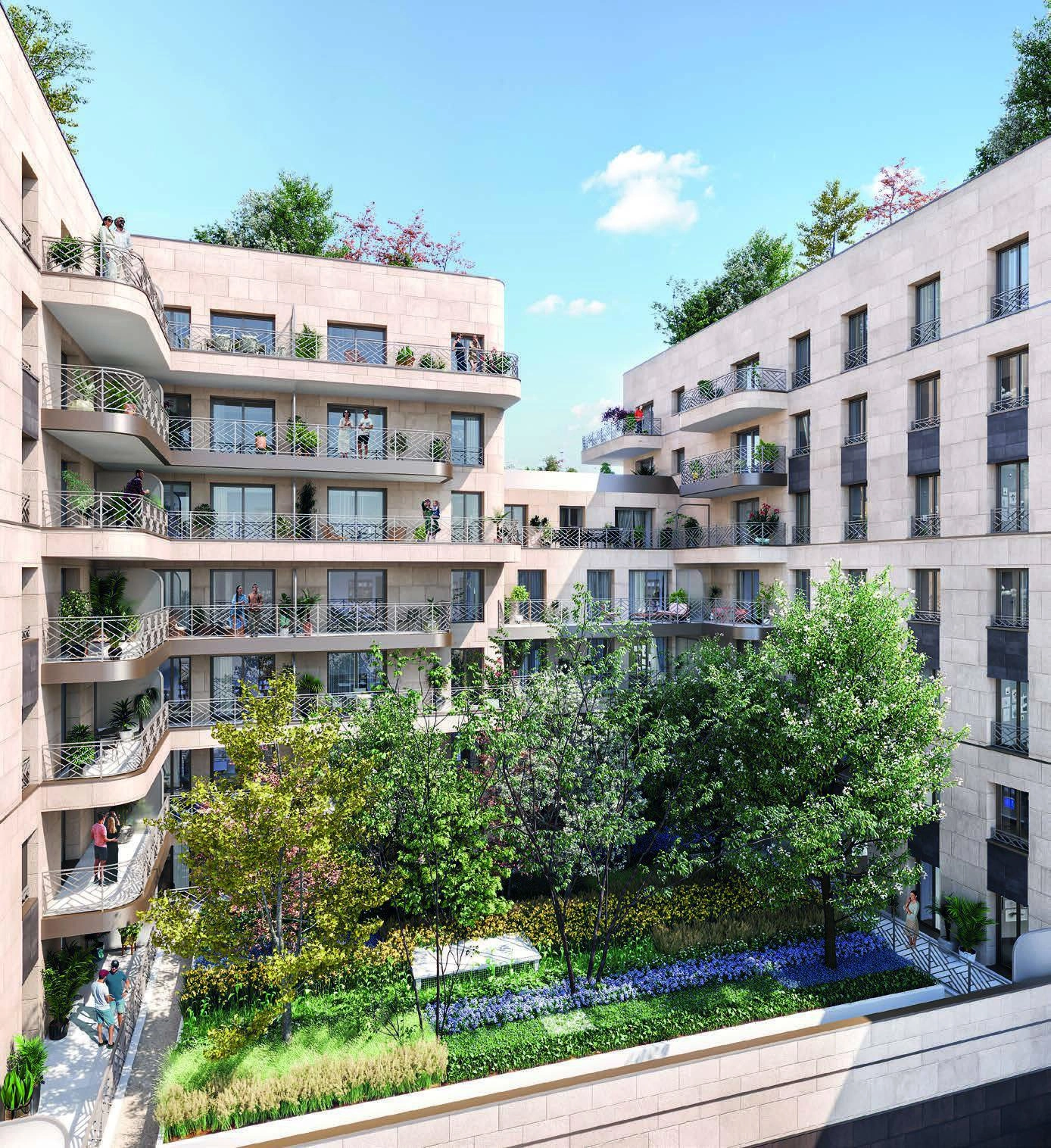 Квартиры в новом жилом комплексе у набережной Сены в Иль-де-Франс, Франция