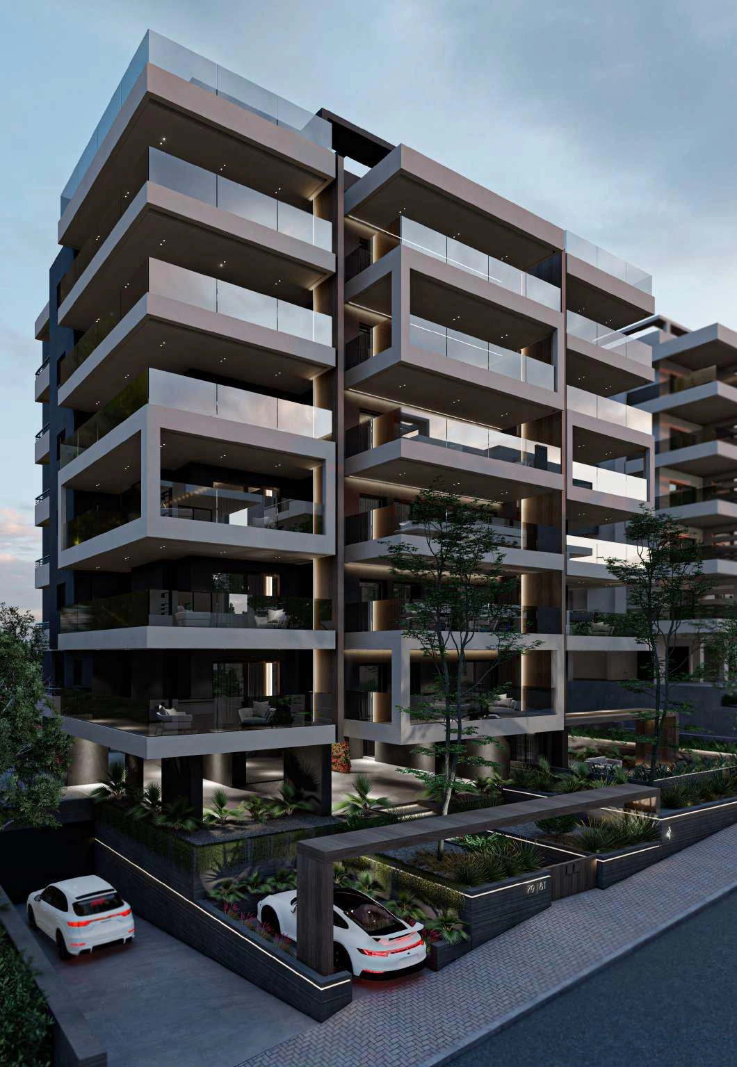 Апартаменты с озеленённой территорией в Аттике, Греция