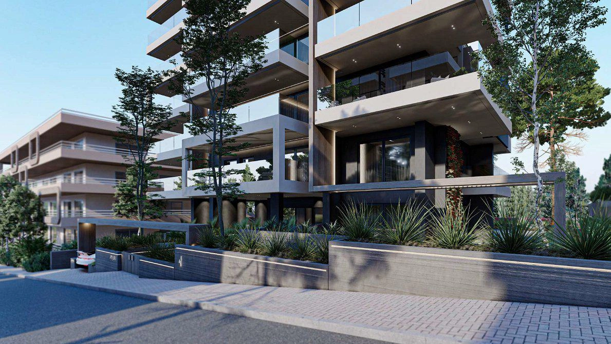 Апартаменты с озеленённой территорией в Аттике, Греция