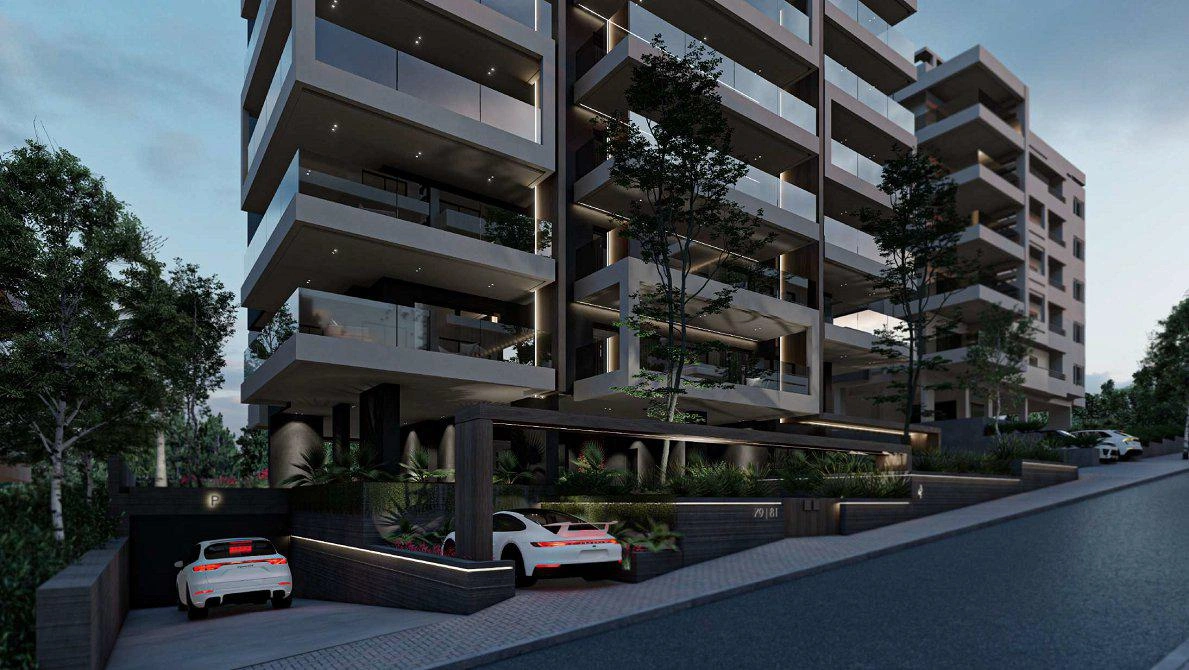 Апартаменты с озеленённой территорией в Аттике, Греция