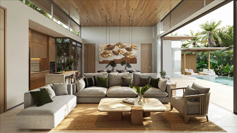 Виллы в новом жилом комплексе рядом с пляжем Банг Тао, Пхукет, Таиланд