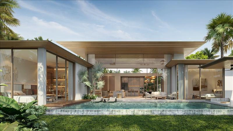 Виллы в новом жилом комплексе рядом с пляжем Банг Тао, Пхукет, Таиланд