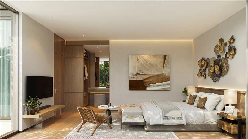 Виллы в новом жилом комплексе рядом с пляжем Банг Тао, Пхукет, Таиланд