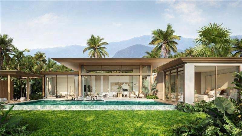 Виллы в новом жилом комплексе рядом с пляжем Банг Тао, Пхукет, Таиланд