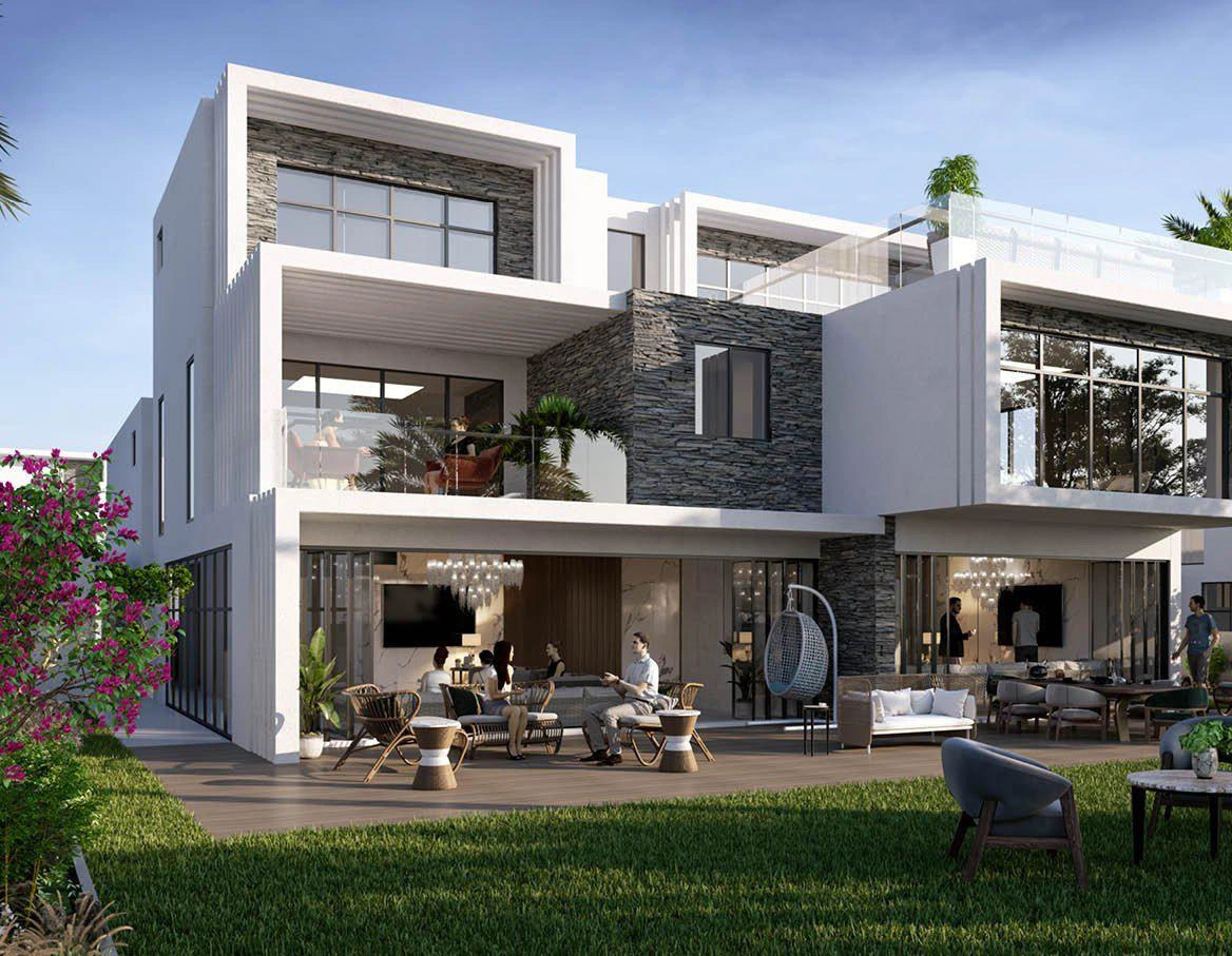 Виллы в устоявшемся жилом комплексе в Дубае, ОАЭ