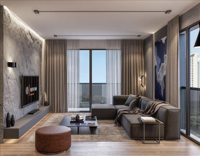 Квартиры в новом жилом комплексе в Стамбуле, Турция