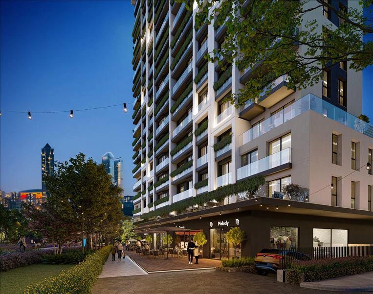 Квартиры в новом жилом комплексе в Стамбуле, Турция