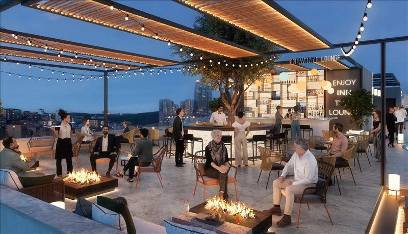 Квартиры в новом жилом комплексе в Стамбуле, Турция