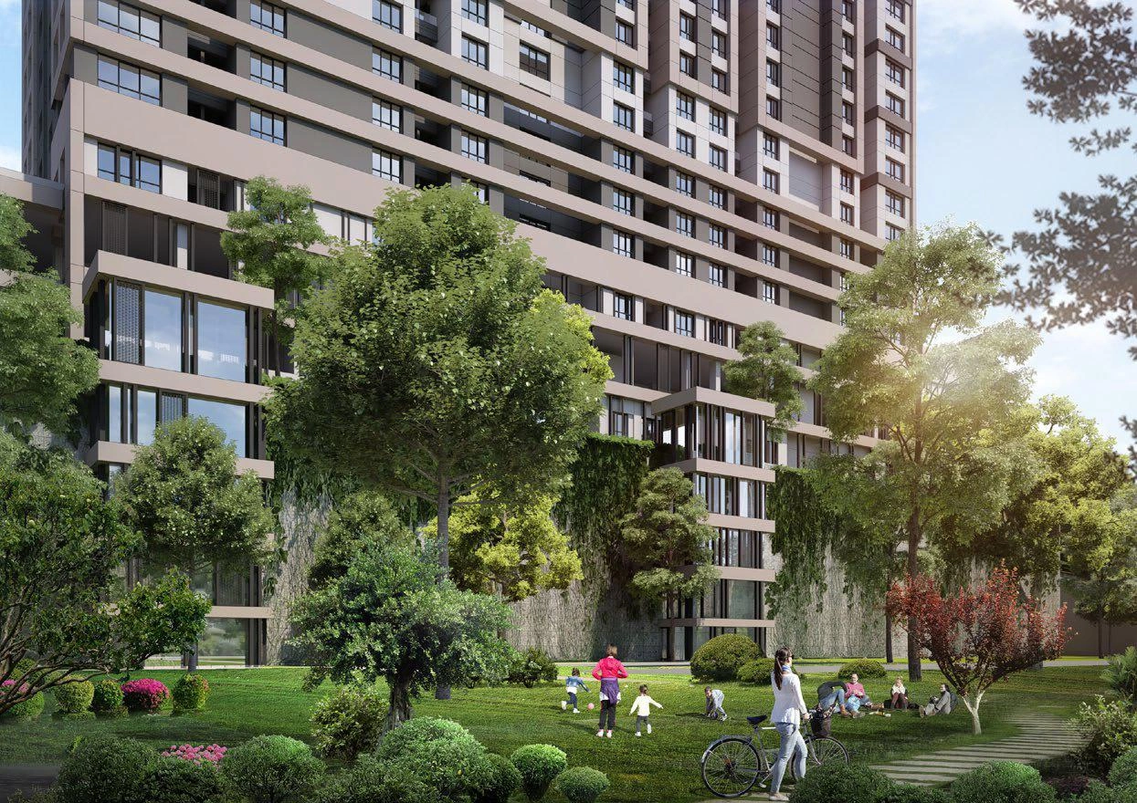 Апартаменты в современном жилом комплексе в Стамбуле, Турция