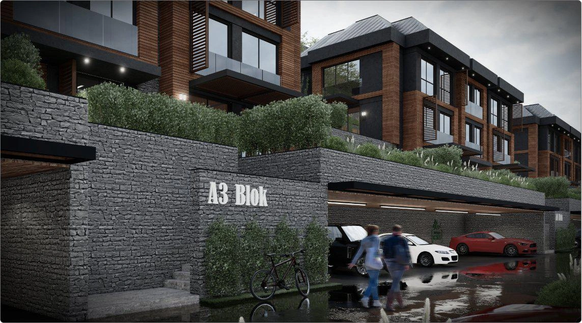 Квартиры в современном жилом комплексе в Стамбуле, Турция