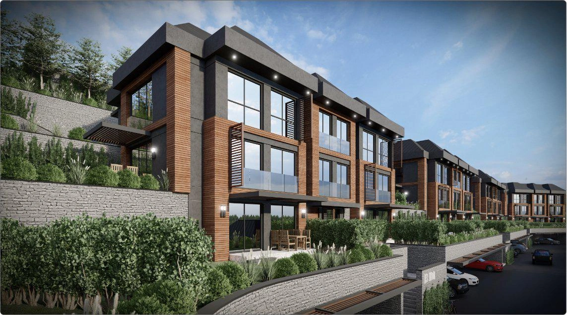 Квартиры в современном жилом комплексе в Стамбуле, Турция