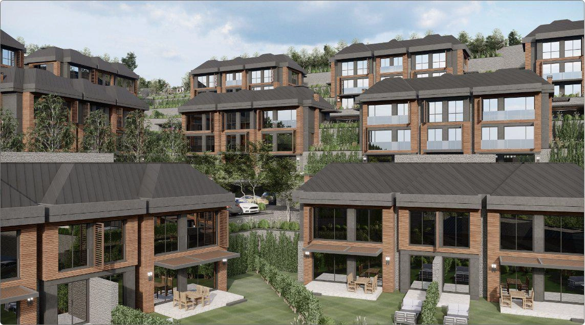 Квартиры в современном жилом комплексе в Стамбуле, Турция