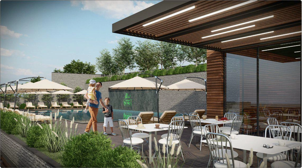 Квартиры в современном жилом комплексе в Стамбуле, Турция