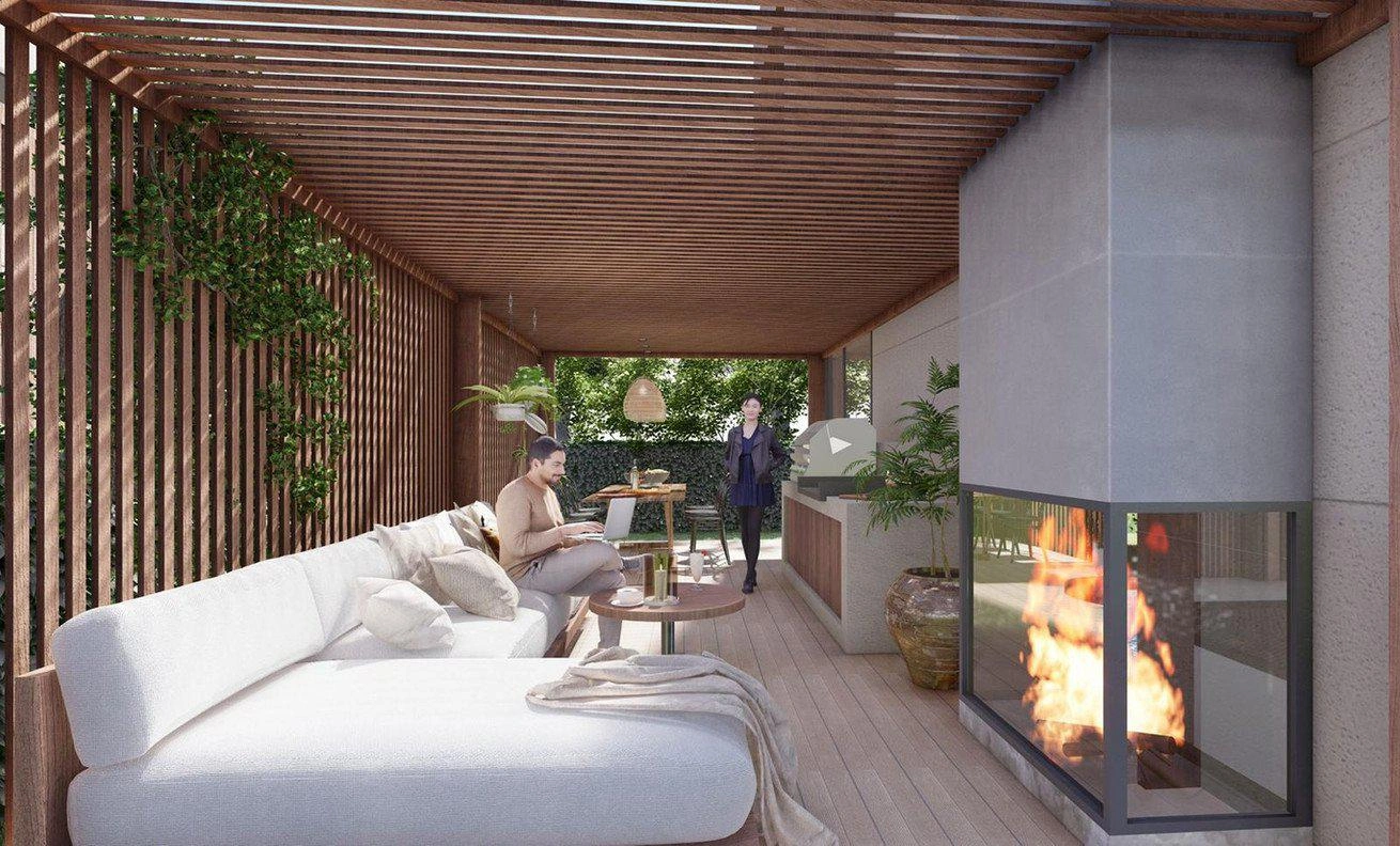 Виллы в новом жилом комплексе в Стамбуле, Турция