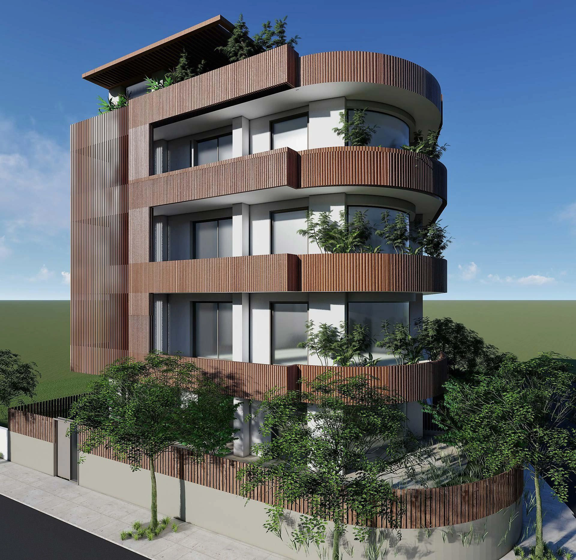 Квартиры в современном жилом комплексе в Алимосе, Греция