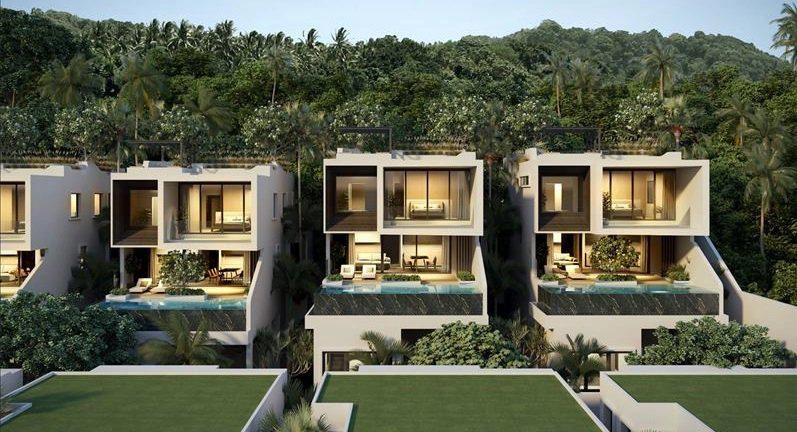 Виллы с панорамным видом на море на Пхукете, Таиланд