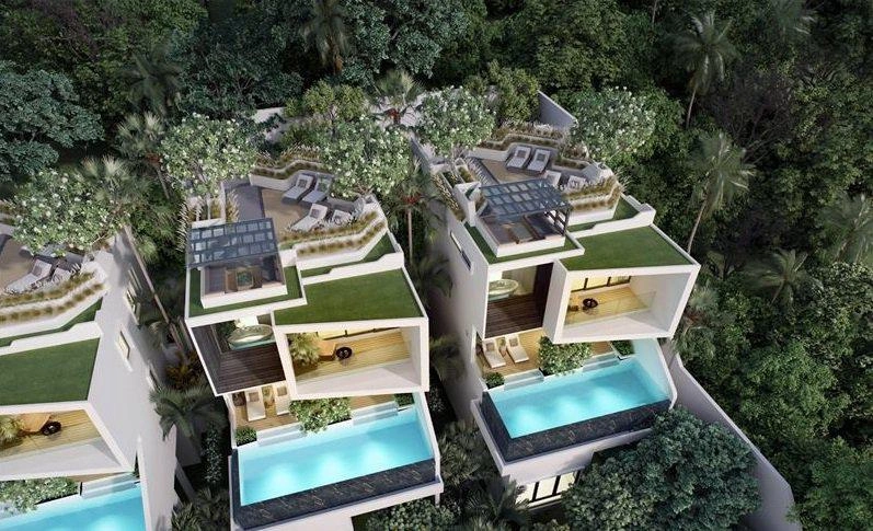 Виллы с панорамным видом на море на Пхукете, Таиланд