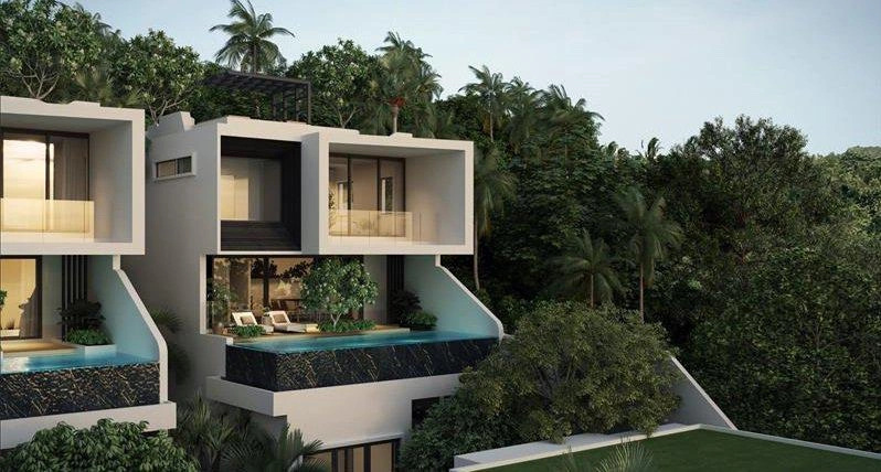 Виллы с панорамным видом на море на Пхукете, Таиланд