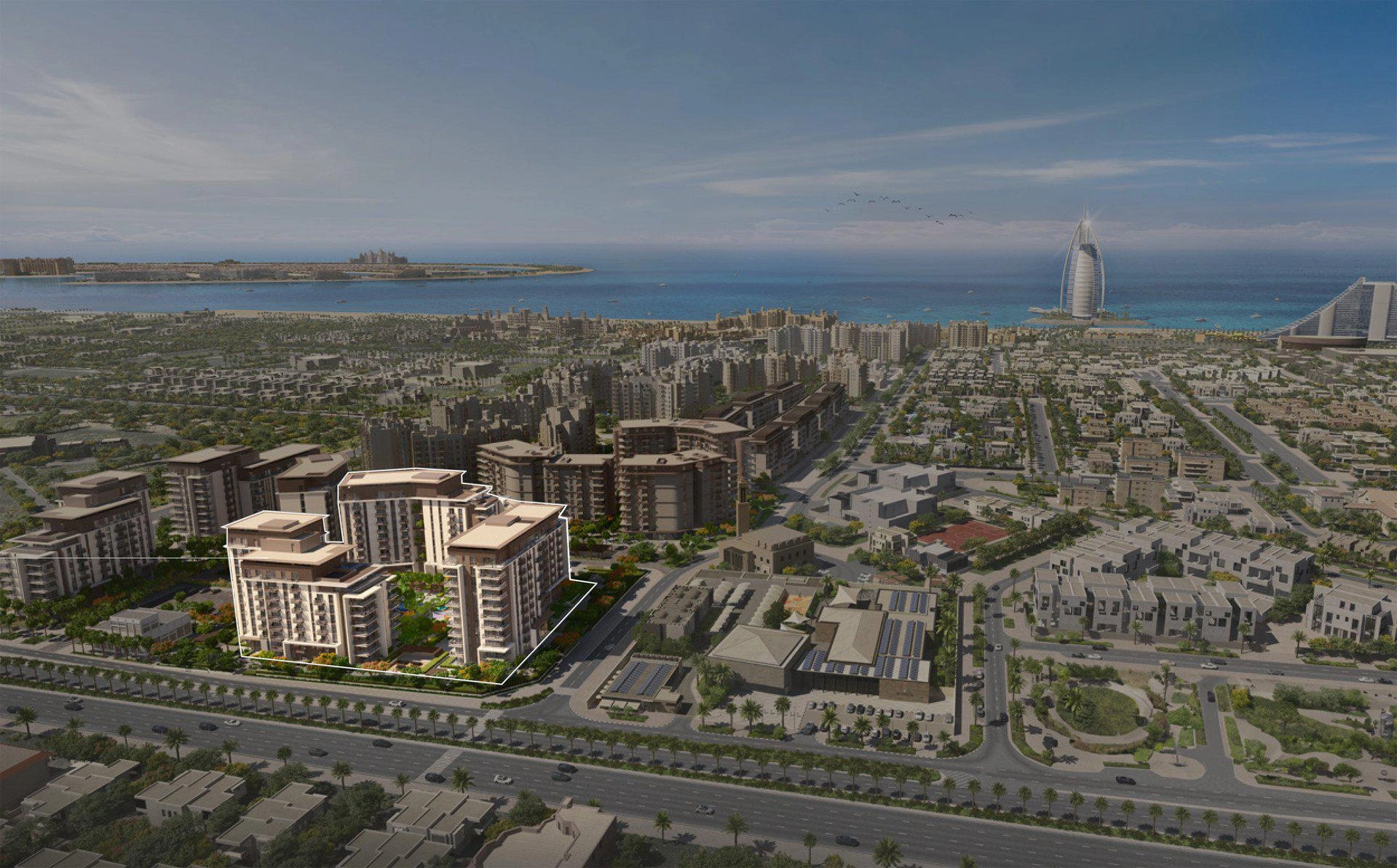 Апартаменты в жилом комплексе в Умм Сукейм, Дубай, ОАЭ