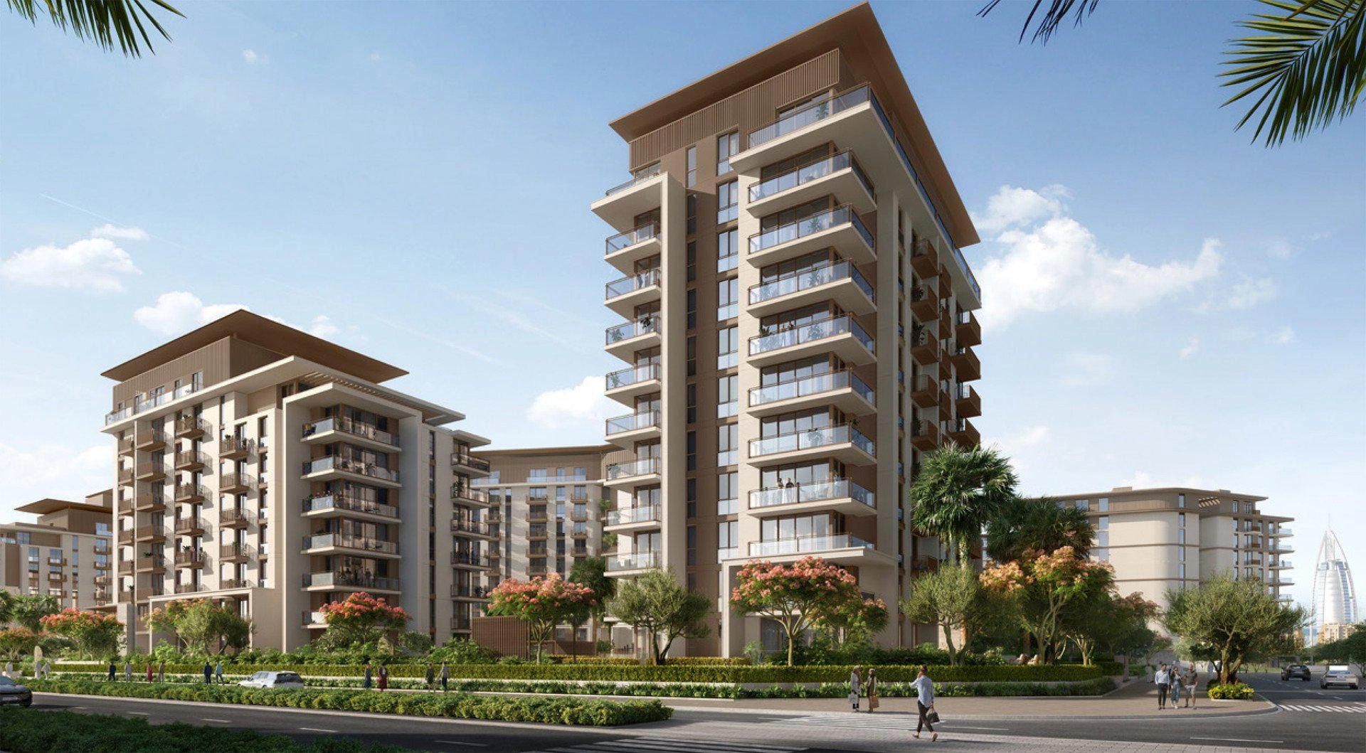 Апартаменты в жилом комплексе в Умм Сукейм, Дубай, ОАЭ