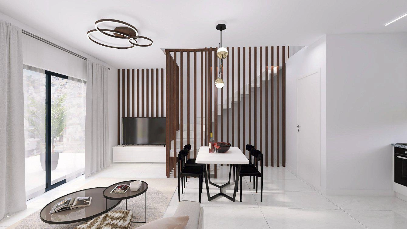 Двухуровневые апартаменты в современном жилом комплексе в Аттике, Греция