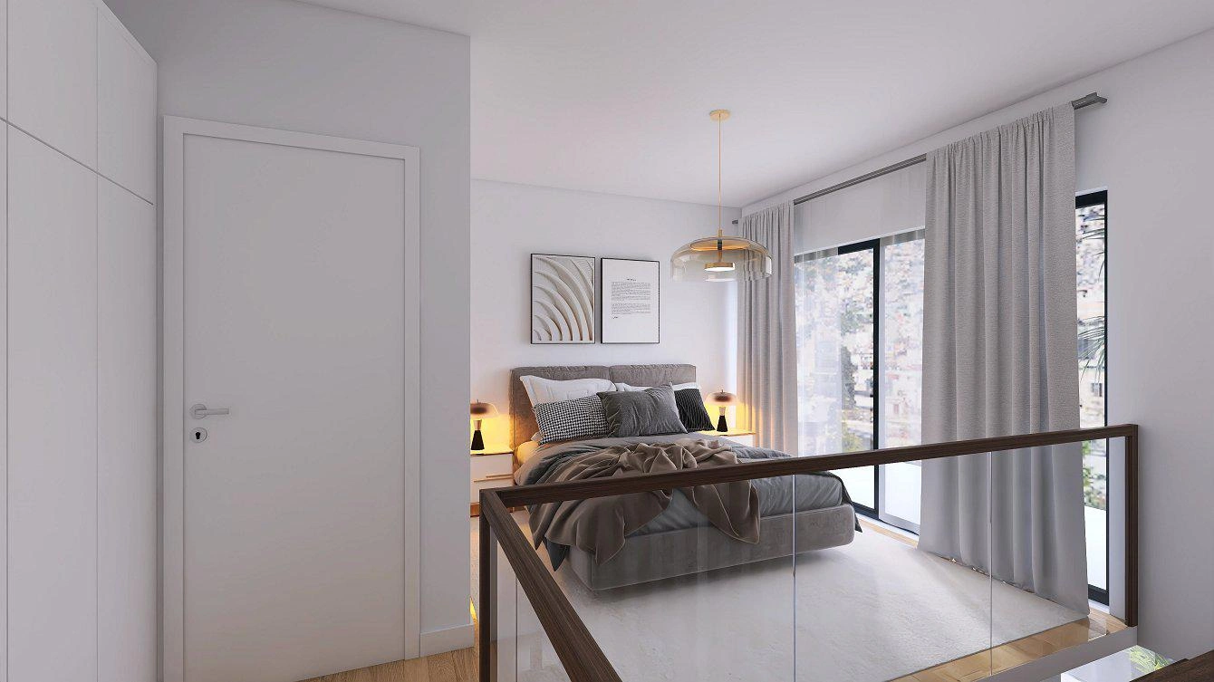 Двухуровневые апартаменты в современном жилом комплексе в Аттике, Греция