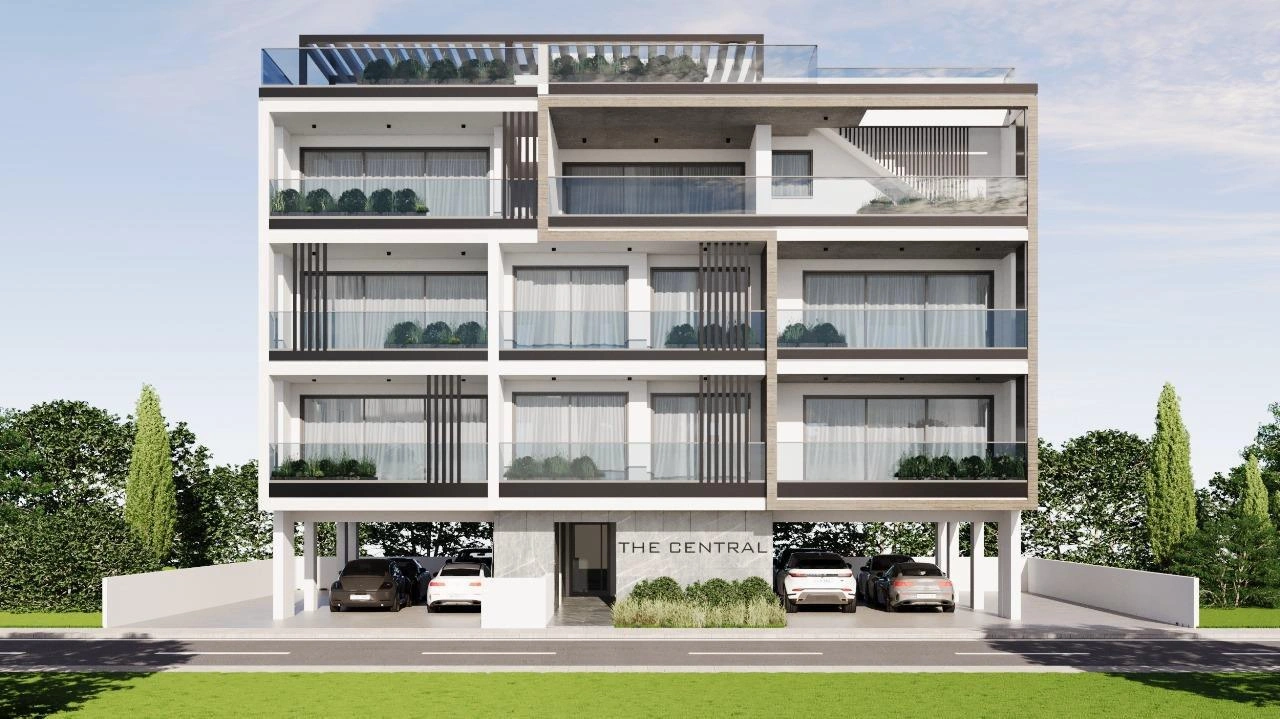 Квартиры в жилом комплексе у парка в Ларнаке, Кипр