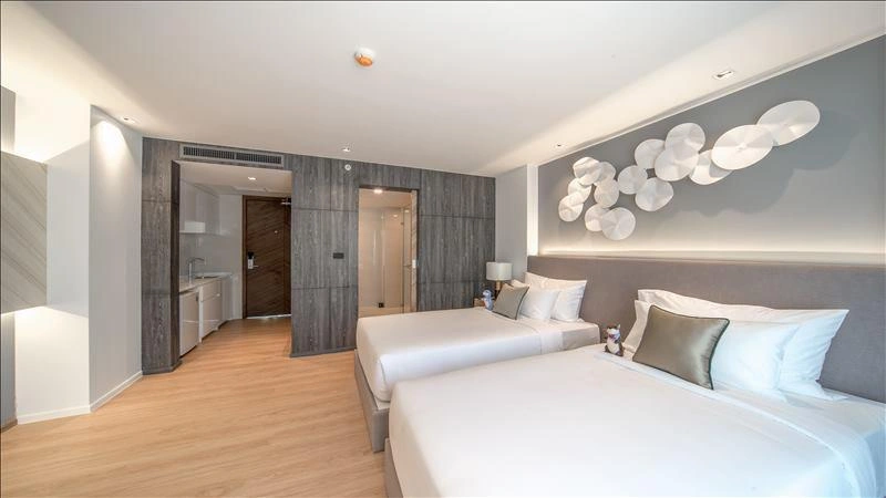 Апартаменты в жилом комплексе рядом с пляжем Раваи на Пхукете, Таиланд