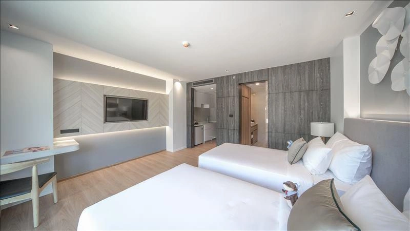 Апартаменты в жилом комплексе рядом с пляжем Раваи на Пхукете, Таиланд