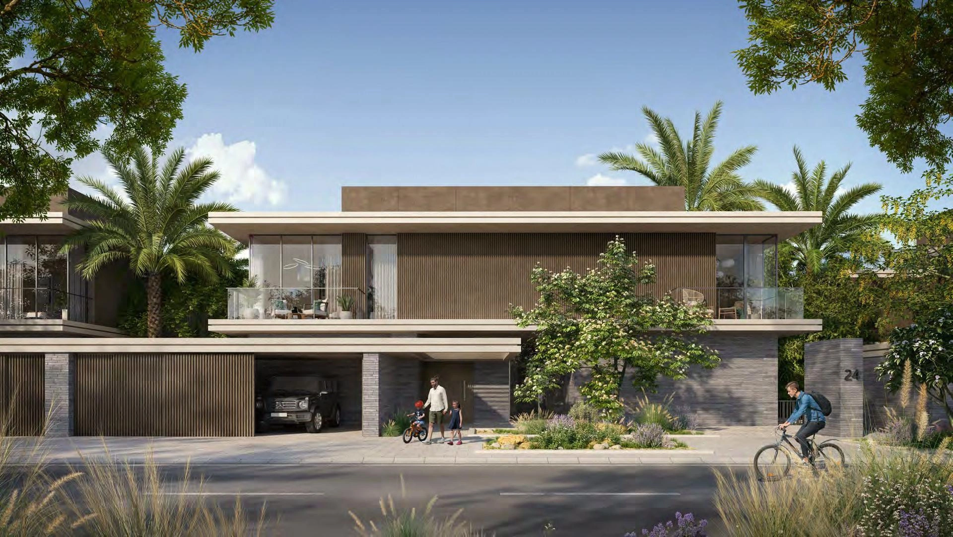 Виллы в современном жилом комплексе в Дубае, Объединённые Арабские Эмираты