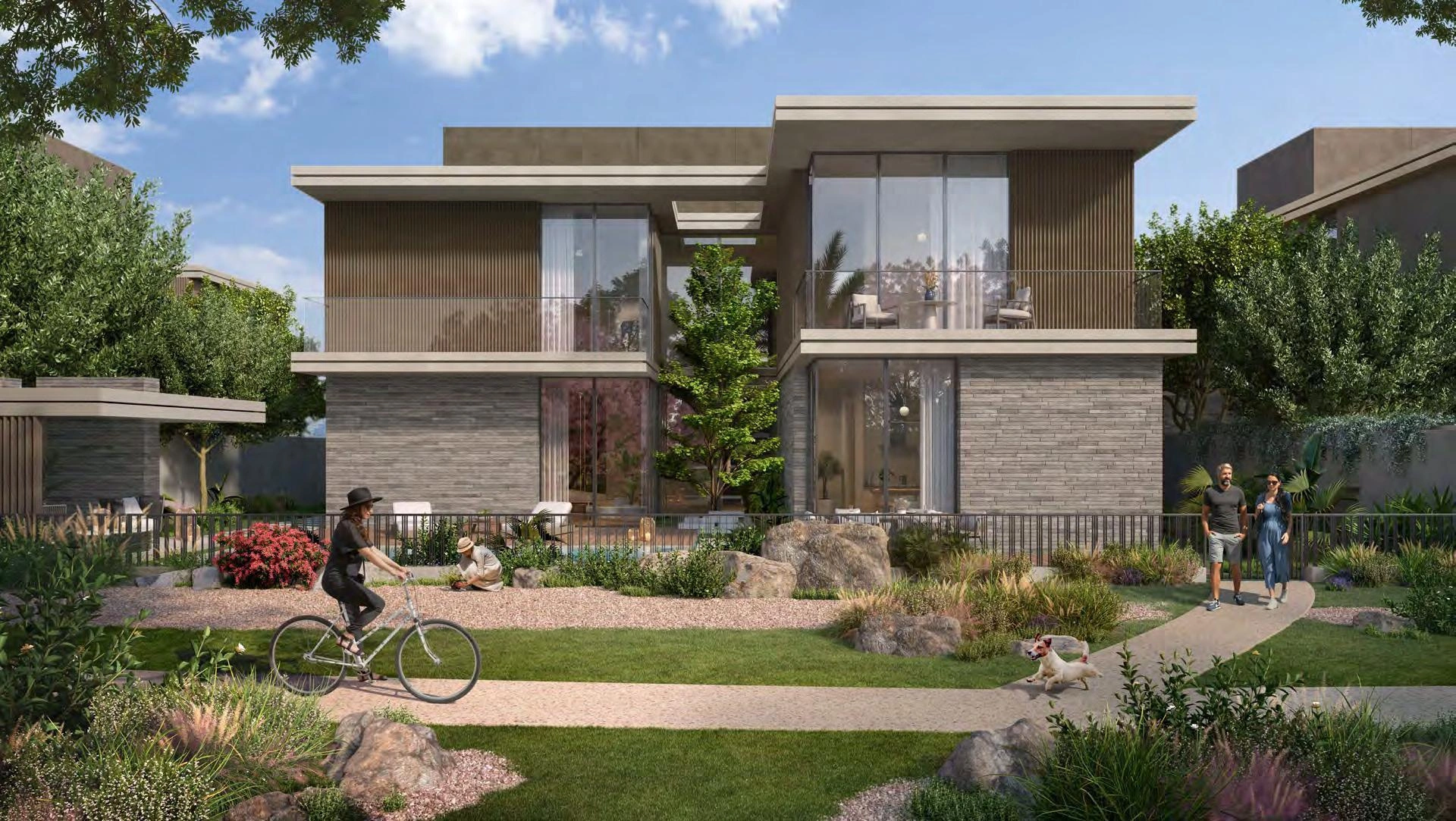 Виллы в современном жилом комплексе в Дубае, Объединённые Арабские Эмираты