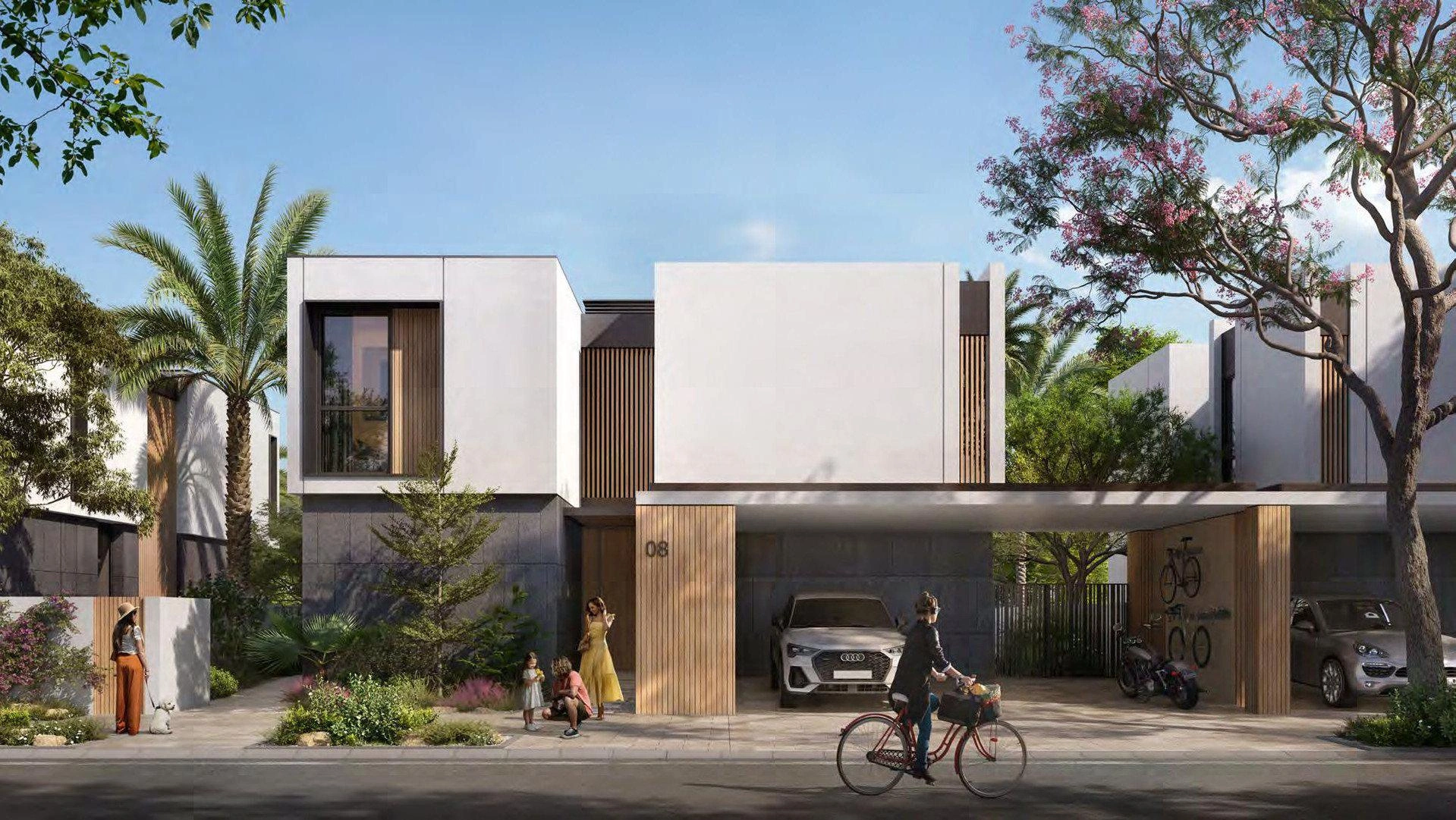 Виллы в современном жилом комплексе в Дубае, Объединённые Арабские Эмираты