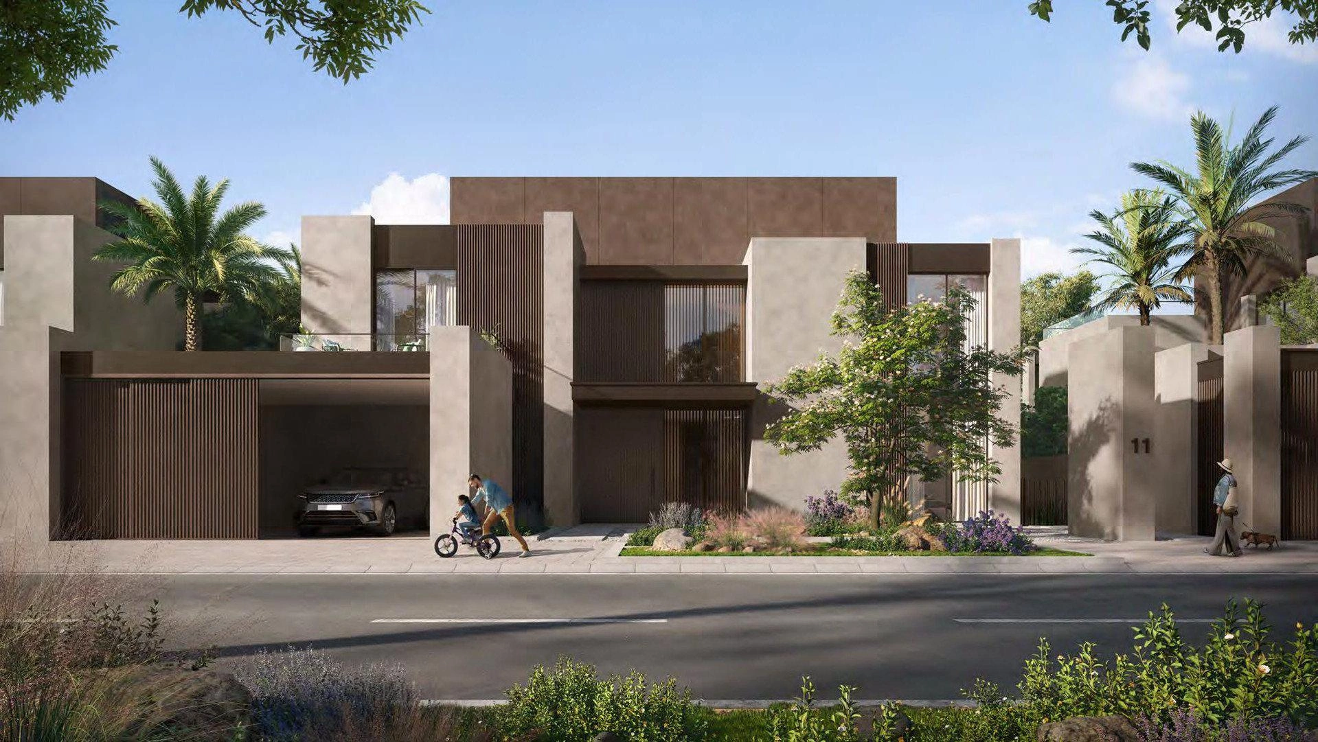 Виллы в современном жилом комплексе в Дубае, Объединённые Арабские Эмираты