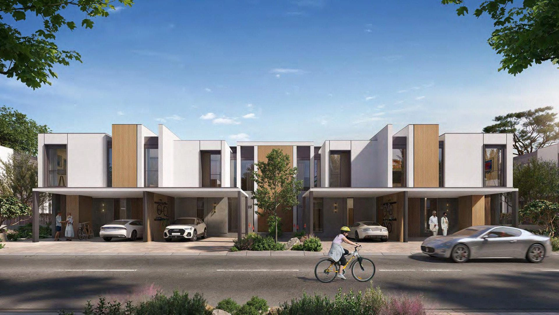 Виллы в современном жилом комплексе в Дубае, Объединённые Арабские Эмираты